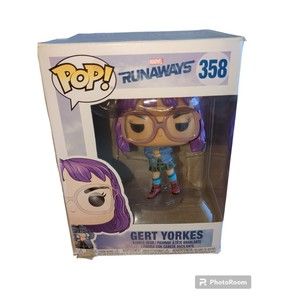 Funko Toys Marvel Runaways Gert Yorkes POP! Vinyl Figure #358 Damaged Box